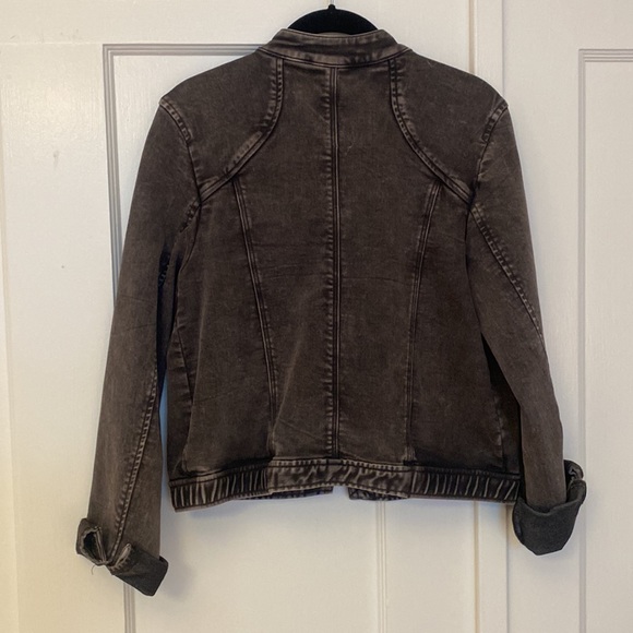 Black Denim Jacket - Picture 2 of 3